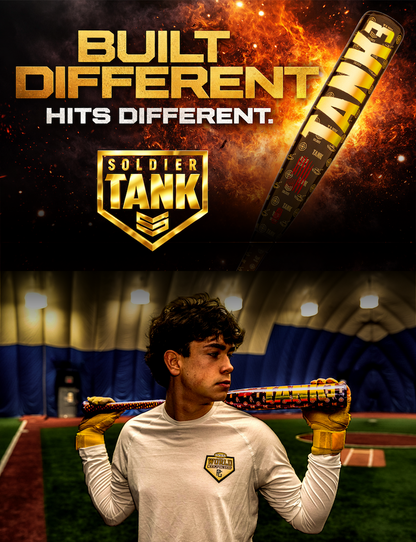 2026 Soldier Tank 3 (-3) BBCOR Baseball Bat: BB-1-26D