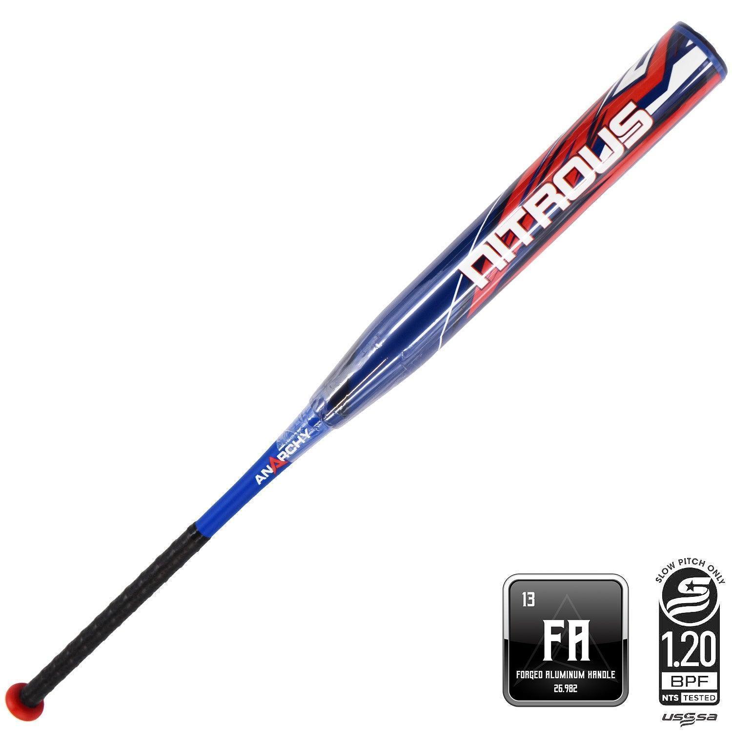 2023 Anarchy Nitrous FA13 Forged Alloy Handle USSSA Slowpitch Softball Bat A23UNIT213-2 [UB64]