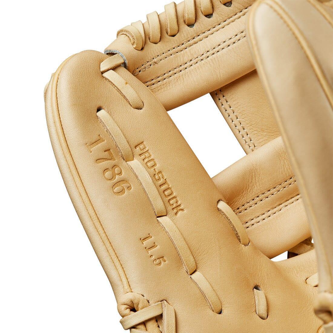 Wilson Glove Day Blonde A2000 1786 11.5” Infield Baseball Glove: WBW102072115