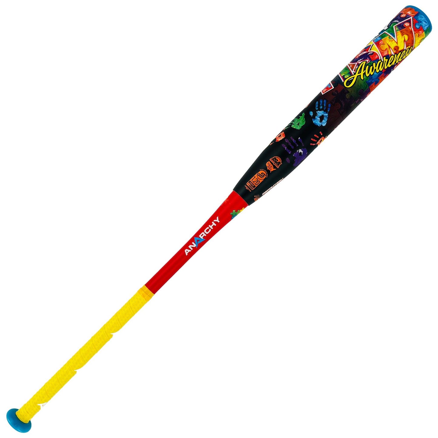 2025 Anarchy Autism Awareness End Load USSSA Slowpitch Softball Bat ASPAUT25U