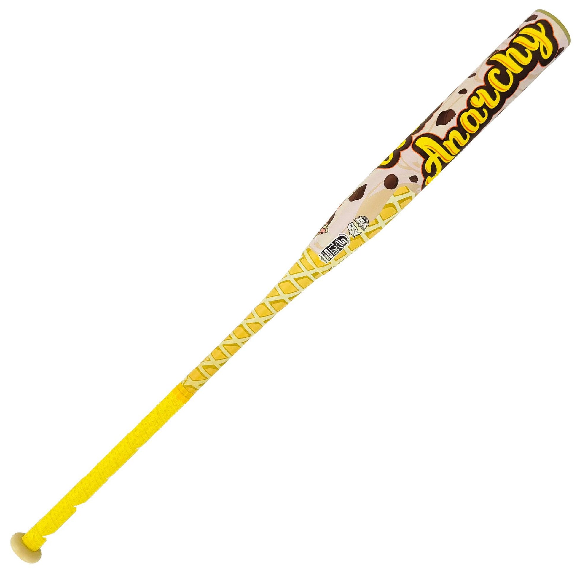2025 Anarchy Double Dip Peanut Butter End Load USSSA Slowpitch Softball Bat ASPNUT25U
