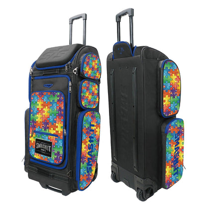 Smash Ops Guerrilla V4 Roller Bag - Autism Awareness
