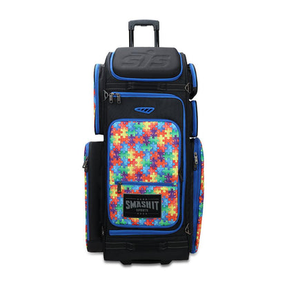 Smash Ops Guerrilla V4 Roller Bag - Autism Awareness