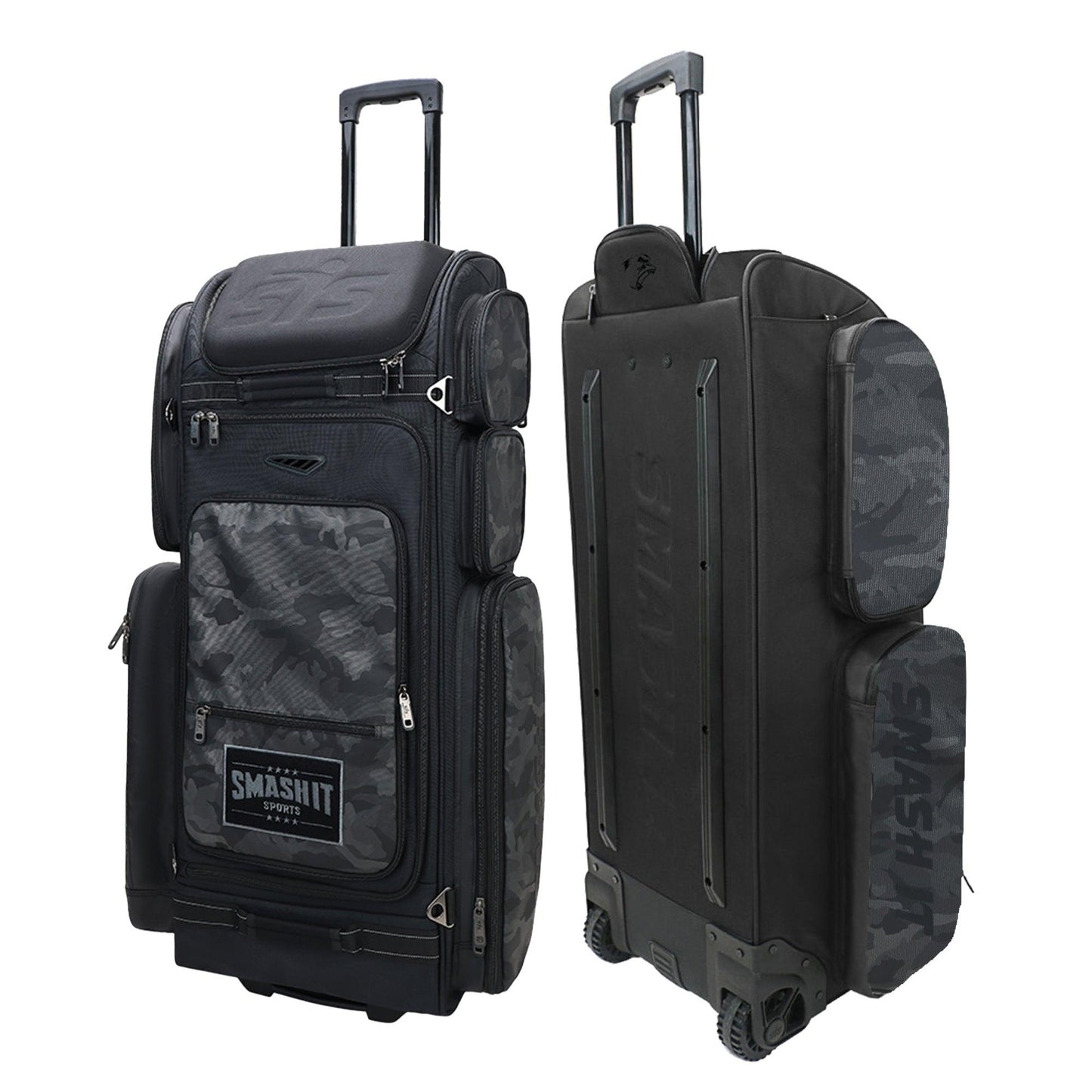 Smash Ops Guerrilla V4 Roller Bag - Black Camo