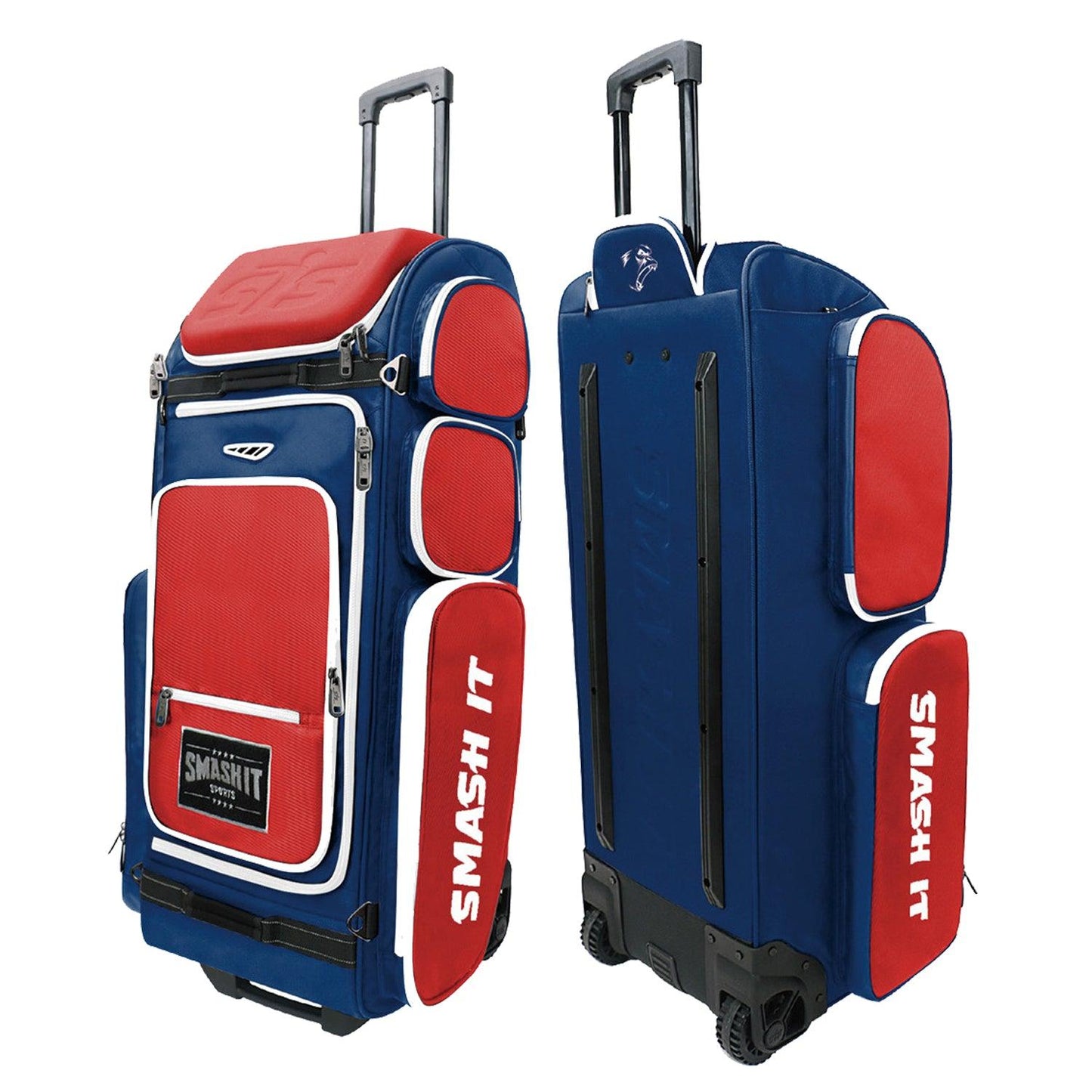 Smash Ops Guerrilla V4 Roller Bag - Red/Navy