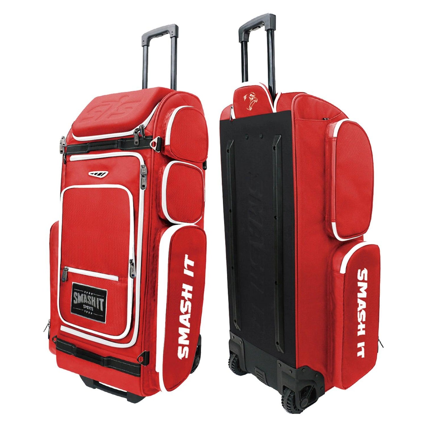 Smash Ops Guerrilla V4 Roller Bag - Red/White