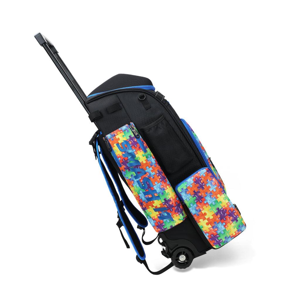 Smash Ops Lil’ Guerrilla Hybrid Roller/Bat Pack Bag - Autism Awareness