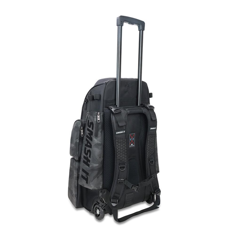 Smash Ops Lil’ Guerrilla Hybrid Roller/Bat Pack Bag - Black Camo