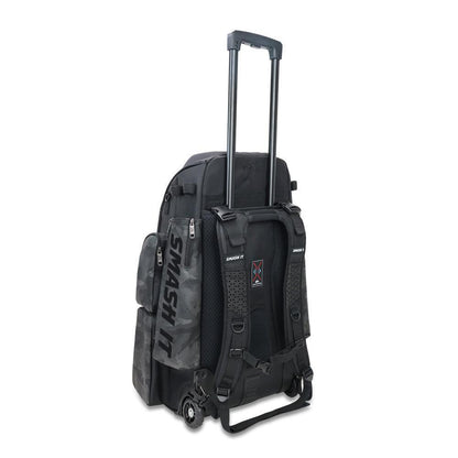 Smash Ops Lil’ Guerrilla Hybrid Roller/Bat Pack Bag - Black Camo