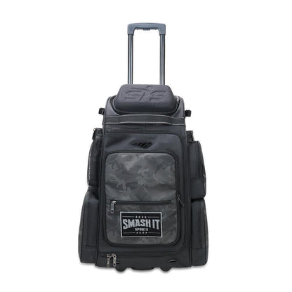 Smash Ops Lil’ Guerrilla Hybrid Roller/Bat Pack Bag - Black Camo