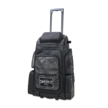 Smash Ops Lil’ Guerrilla Hybrid Roller/Bat Pack Bag - Black Camo