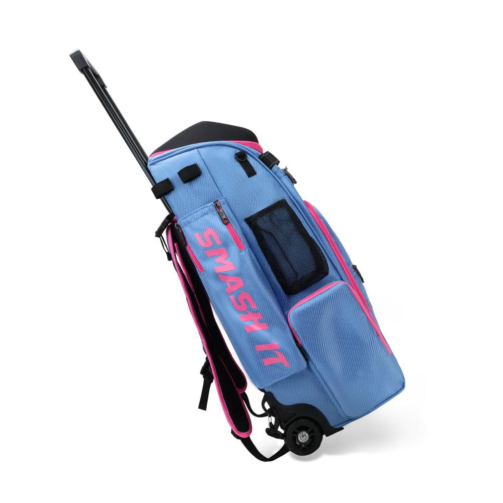 Smash Ops Lil’ Guerrilla Hybrid Roller/Bat Pack Bag - Carolina/Pink