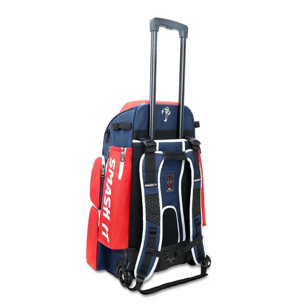 Smash Ops Lil’ Guerrilla Hybrid Roller/Bat Pack Bag - Red/Navy