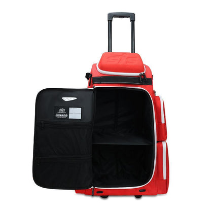 Smash Ops Lil’ Guerrilla Hybrid Roller/Bat Pack Bag - Red/White