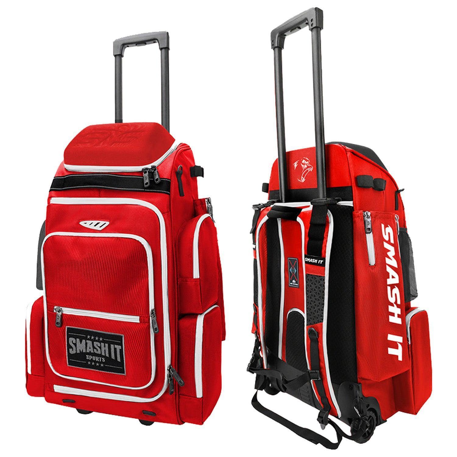 Smash Ops Lil’ Guerrilla Hybrid Roller/Bat Pack Bag - Red/White