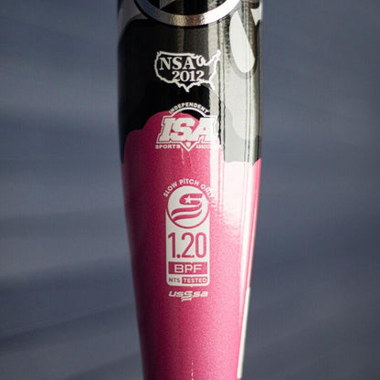2025 Worth Bedlam - Phil Matte Balanced USSSA Slowpitch Softball Bat WSU5PMBB