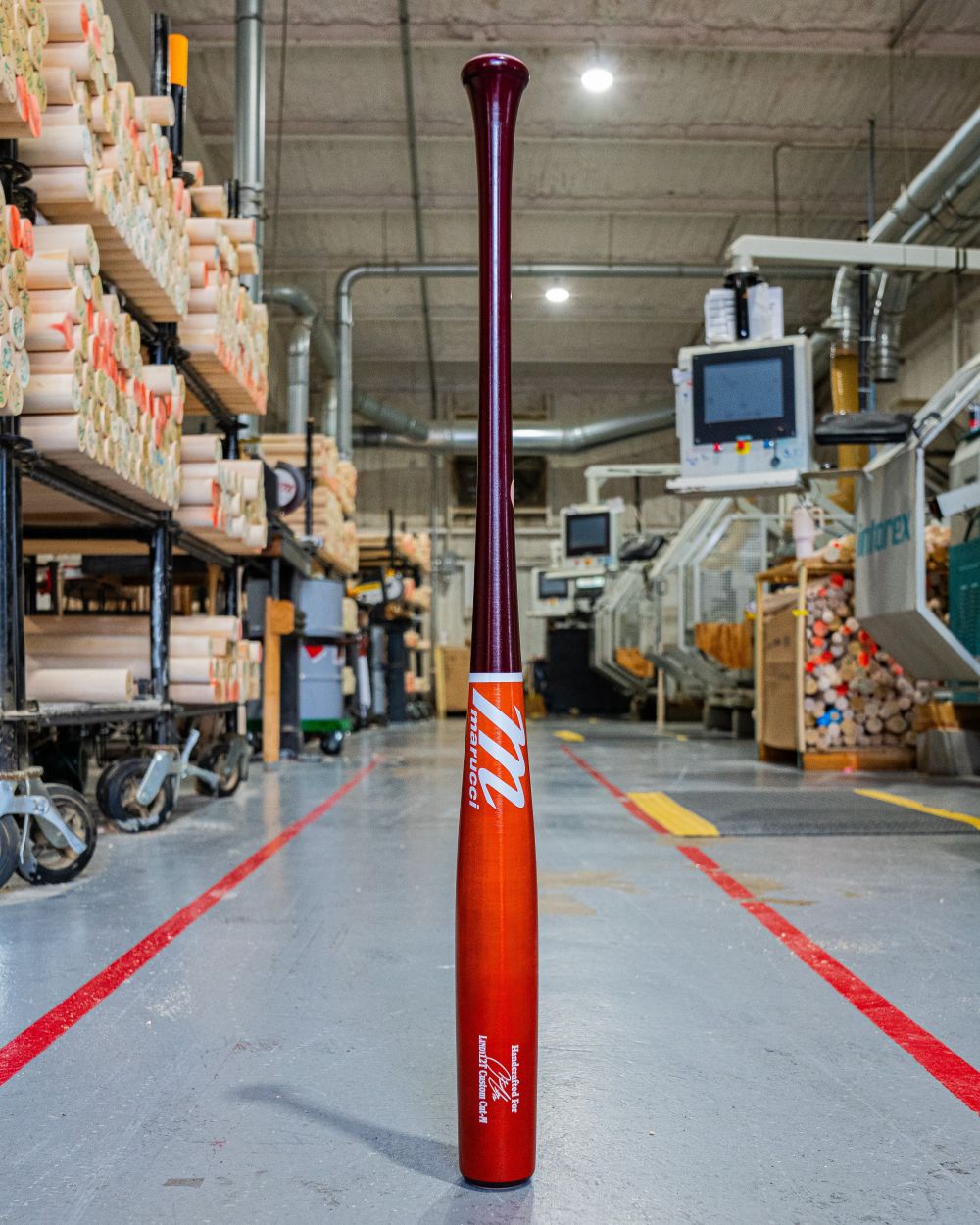 Marucci Francisco Lindor LINDY12 Torpedo Pro Exclusive Maple Wood Bat: MVE5LIND12T
