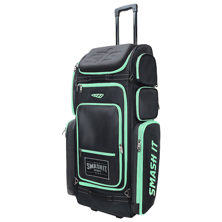 Smash Ops Guerrilla V4 Roller Bag - Black/Mint