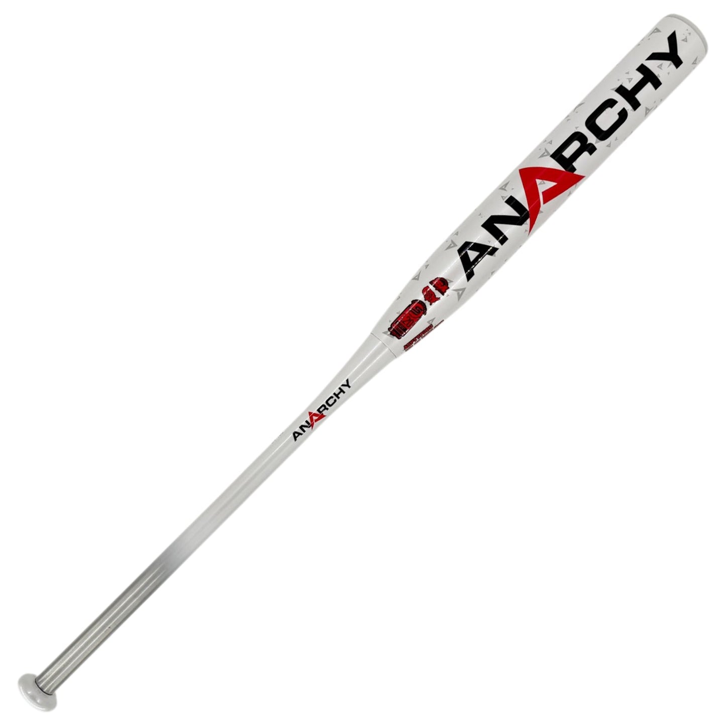 2026 Anarchy Prototype White .5oz End Loaded USSSA Slowpitch Softball Bat ASPTYP26U