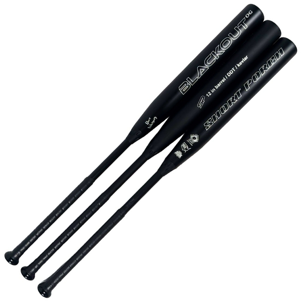 2026 Short Porch DDT Blackout OG Dave Velasquez 2-Piece SSUSA Senior Slowpitch Softball Bat
