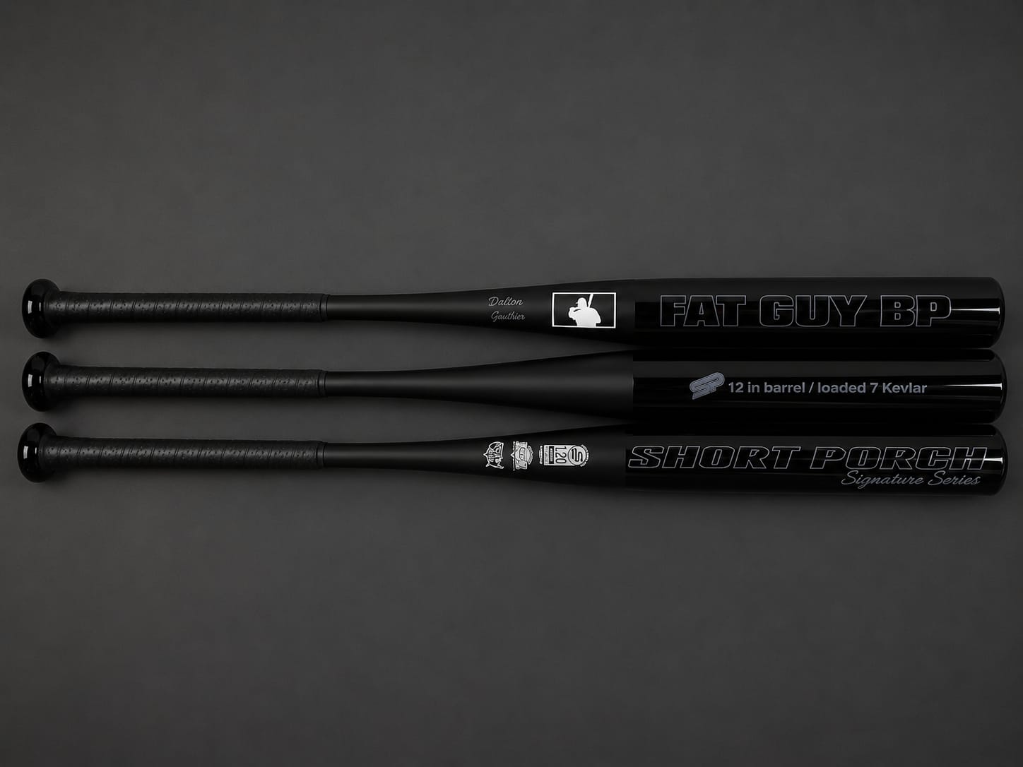 2026 Short Porch Fat Guy BP Blackout 1-Piece Loaded USSSA Slowpitch Softball Bat
