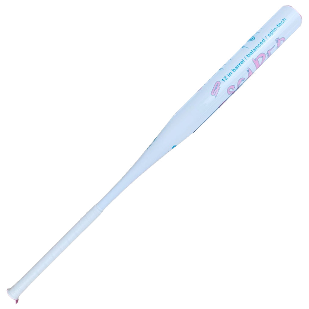 2026 Short Porch Scared Summer Series White/Pink USSSA Slowpitch Softball Bat
