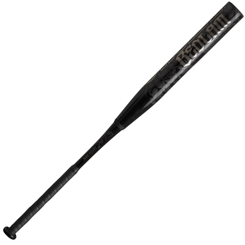 2026 Worth Bedlam Black XL 2-Piece USSSA Slowpitch Softball Bat - WSU6BDBKL