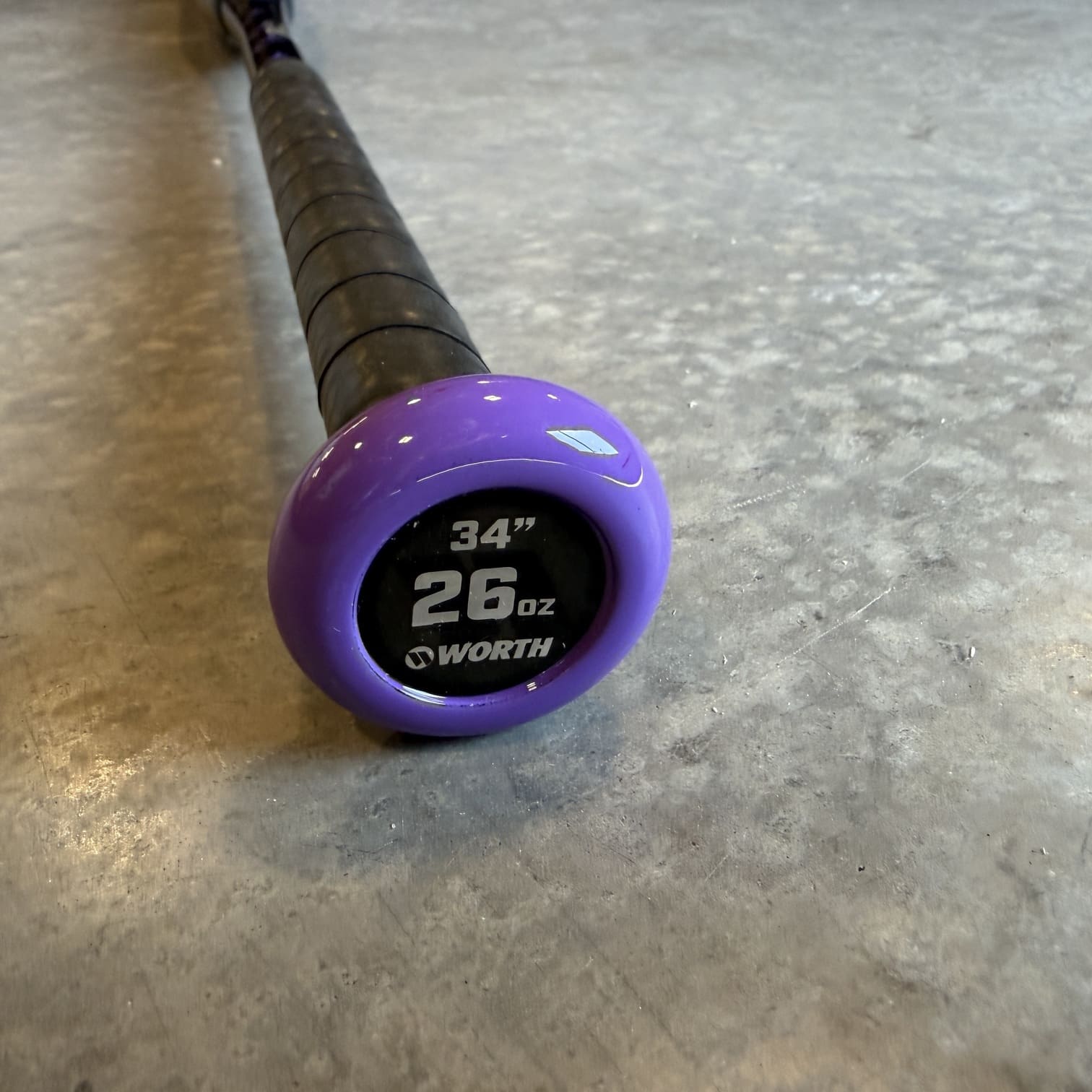 2026 Worth Mutant Purple Haze XXL USSSA Slowpitch Softball Bat - WSU6MUTX