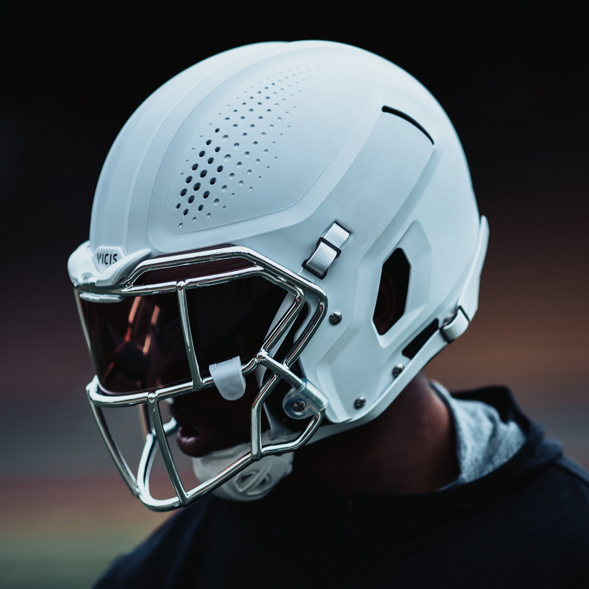 2026 Vicis Zero2 Elite Adult Helmet with Oakley Visor & attached Titanium Facemask