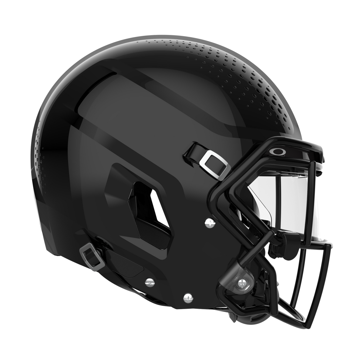 Vicis Zero2 Youth Elite Football Helmet Equipped With Titanium Facemask and Oakley Edge Clear Visor