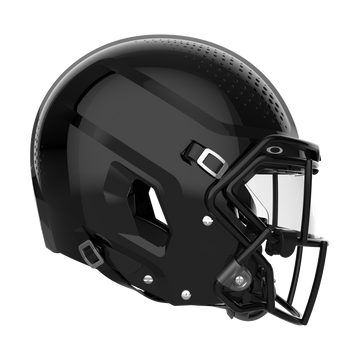 Vicis Zero2 Youth Elite Football Helmet Equipped With Titanium Facemask and Oakley Edge Clear Visor