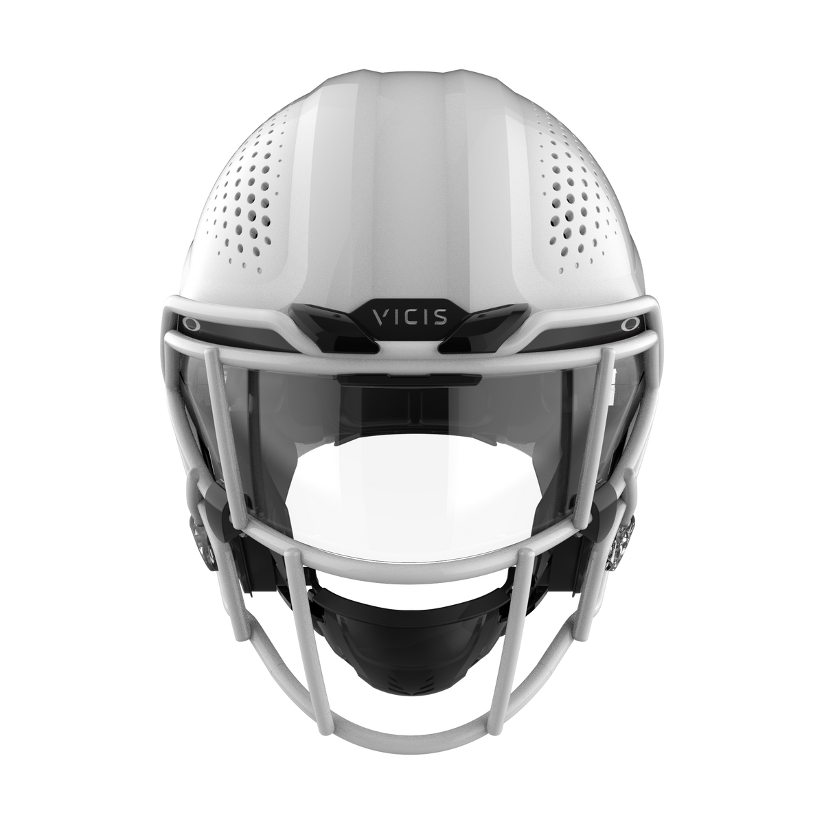 Vicis Zero2 Youth Elite Football Helmet Equipped With Titanium Facemask and Oakley Edge Clear Visor
