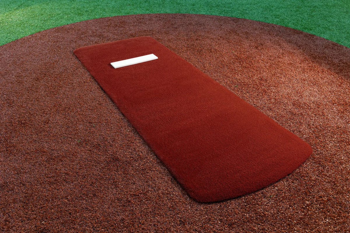 Portolite Baseball Pro Spiked Game Mat with No Lines
