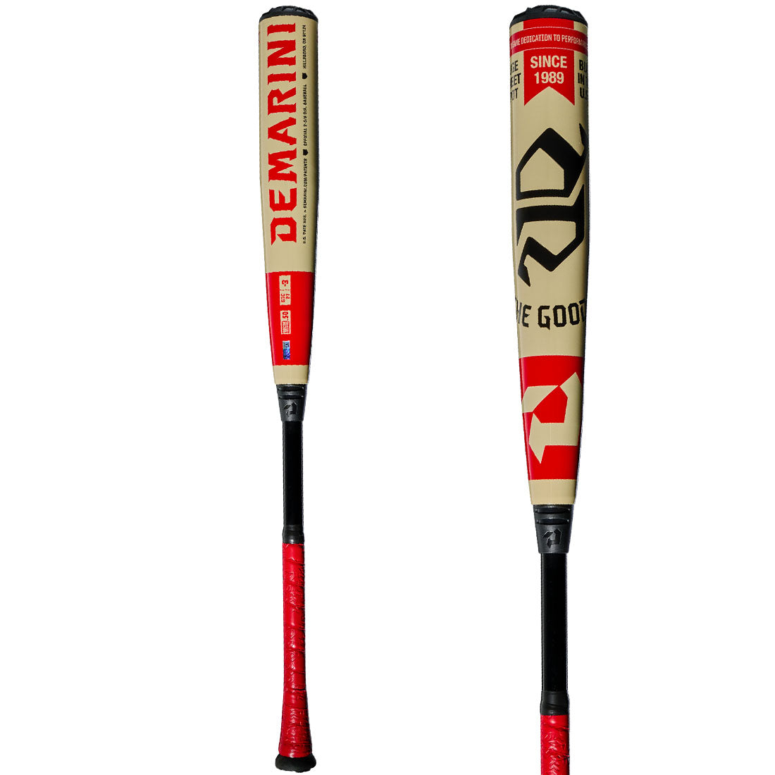 2027 demarini the goods bbcor baseball bat x14 alloy barrel two-piece endload