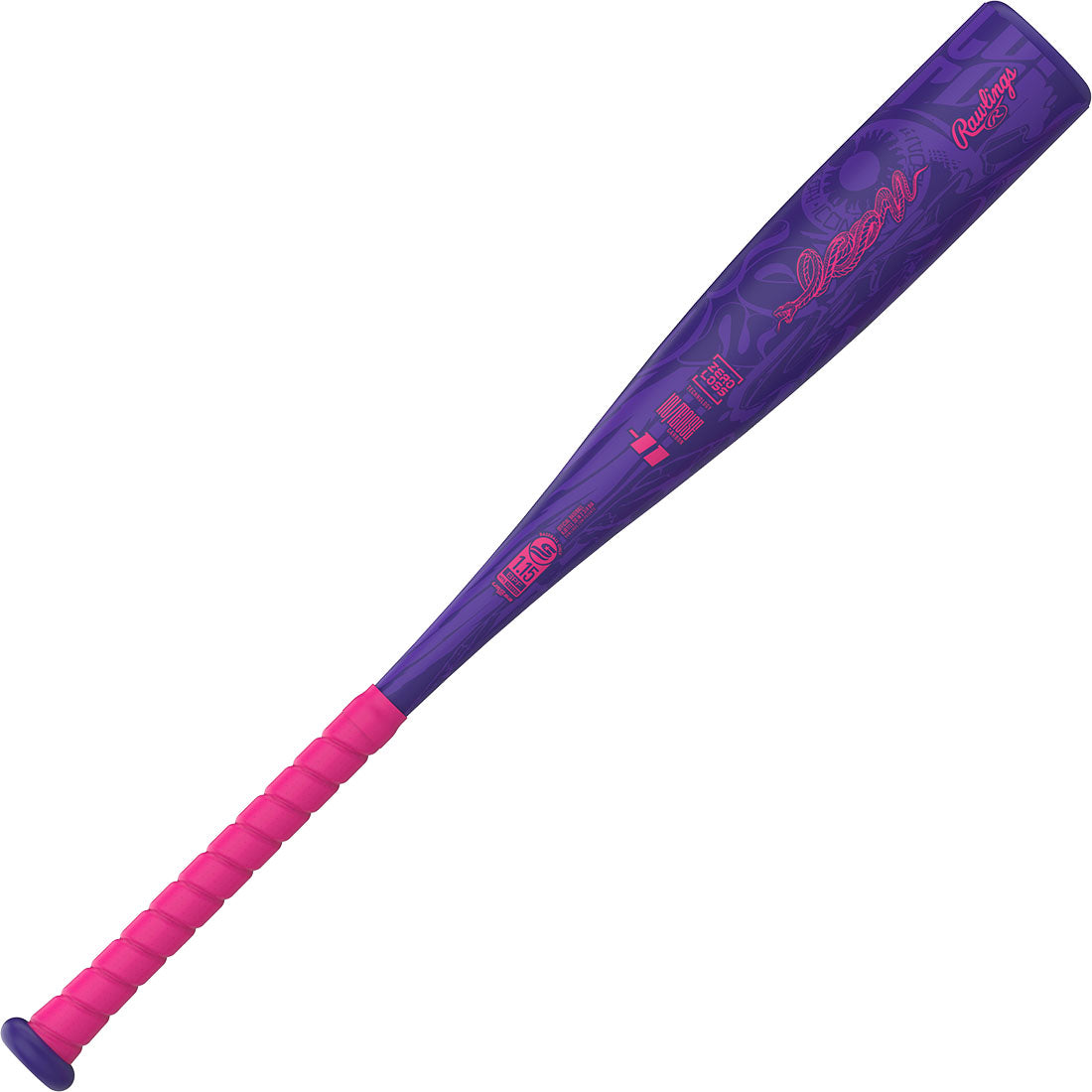 2027 Rawlings Icon -11 Junior Big Barrel 2 3/4" USSSA Baseball Bat: RJB7I11