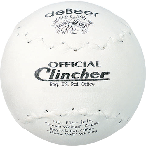 Rawlings One Dozen DeBeer 16' White Trutech Clincher Baseballs