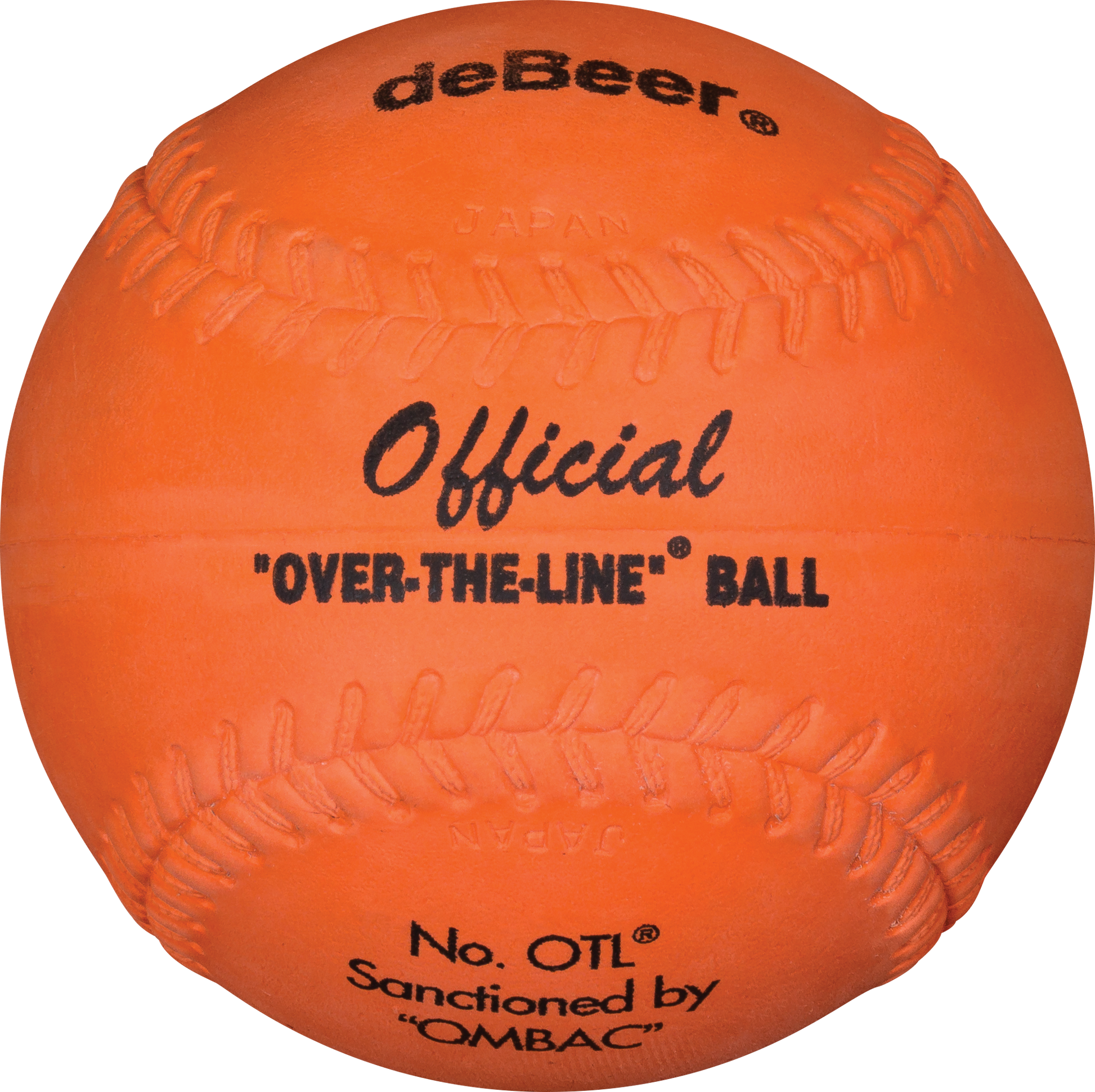 Rawlings One Dozen DeBeer 12" Clincher Orange Softballs