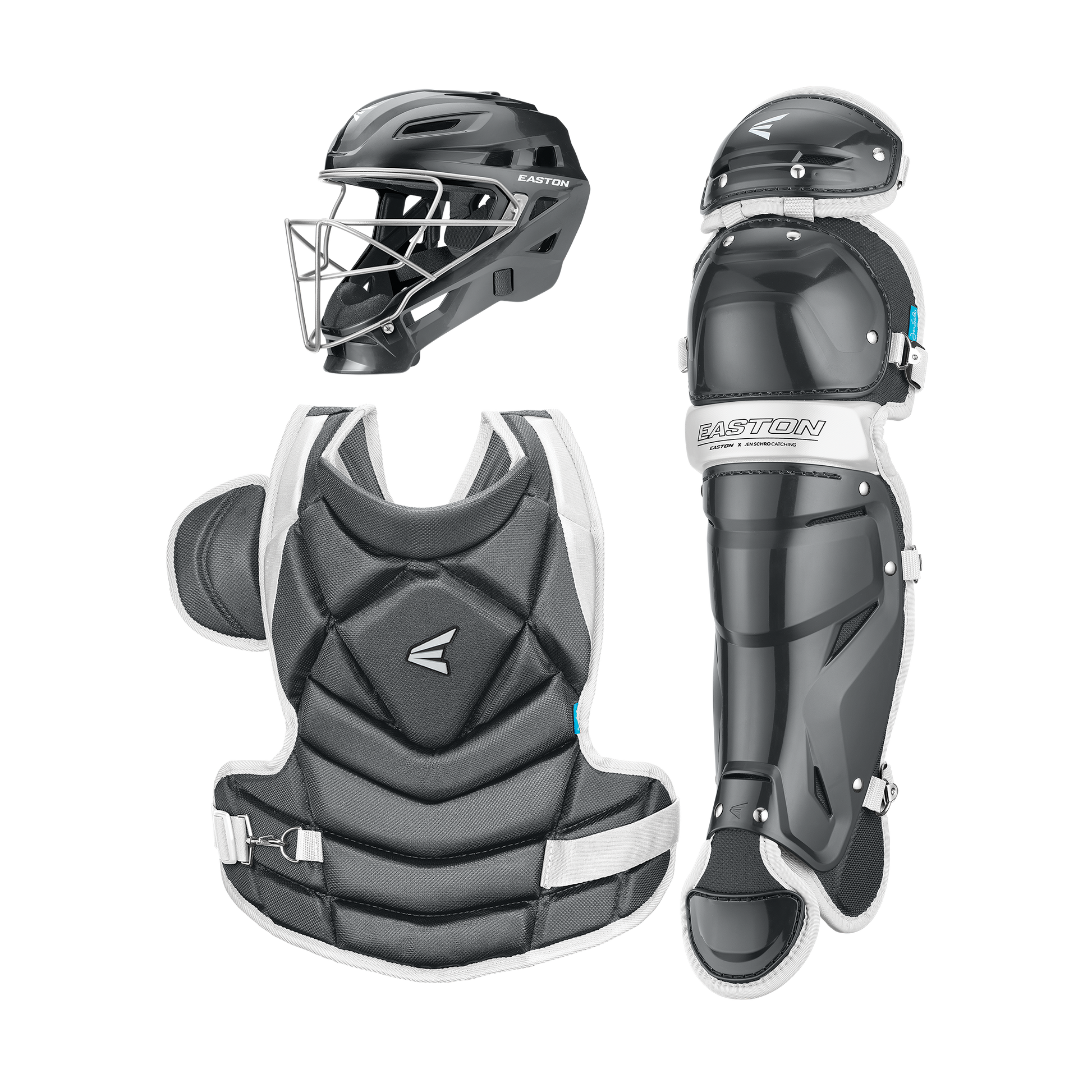 Easton X Jen Schro the Fundamental Fastpitch Softball Catcher's Gear Set