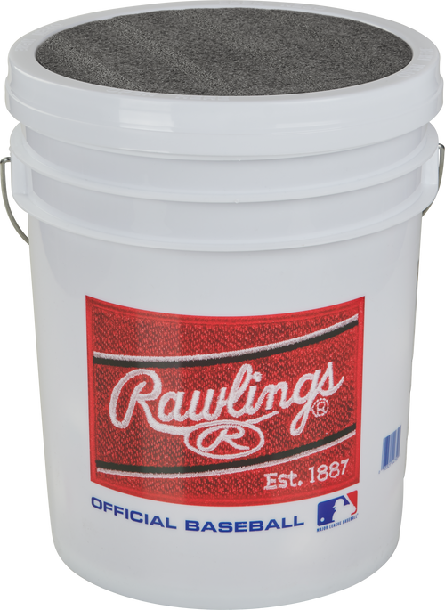 Rawlings Bucket of 24 Practice Youth/14U ROLB1X Official League Game Baseballs