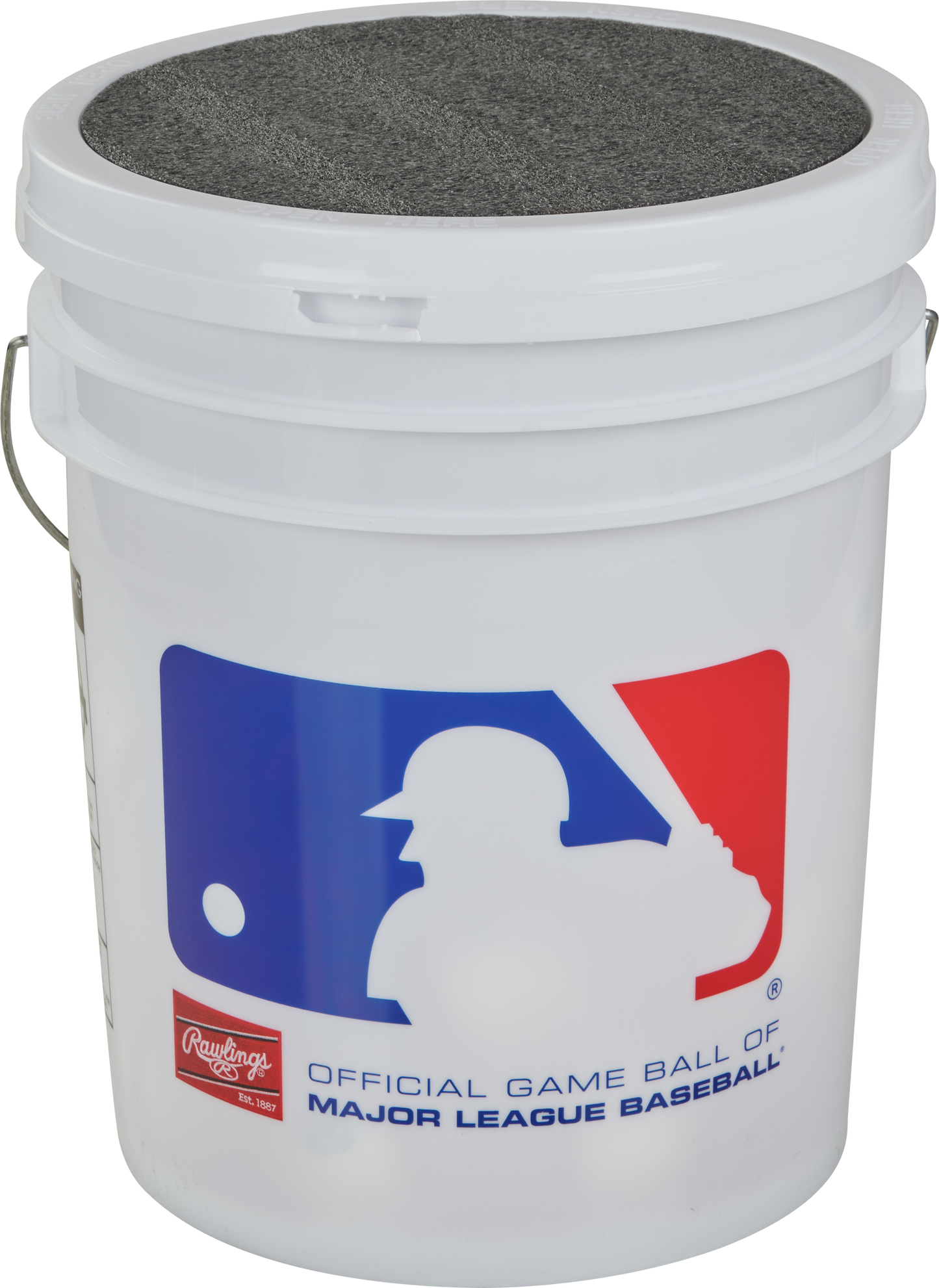Rawlings Bucket of 24 Practice Youth/14U ROLB1X Official League Game Baseballs