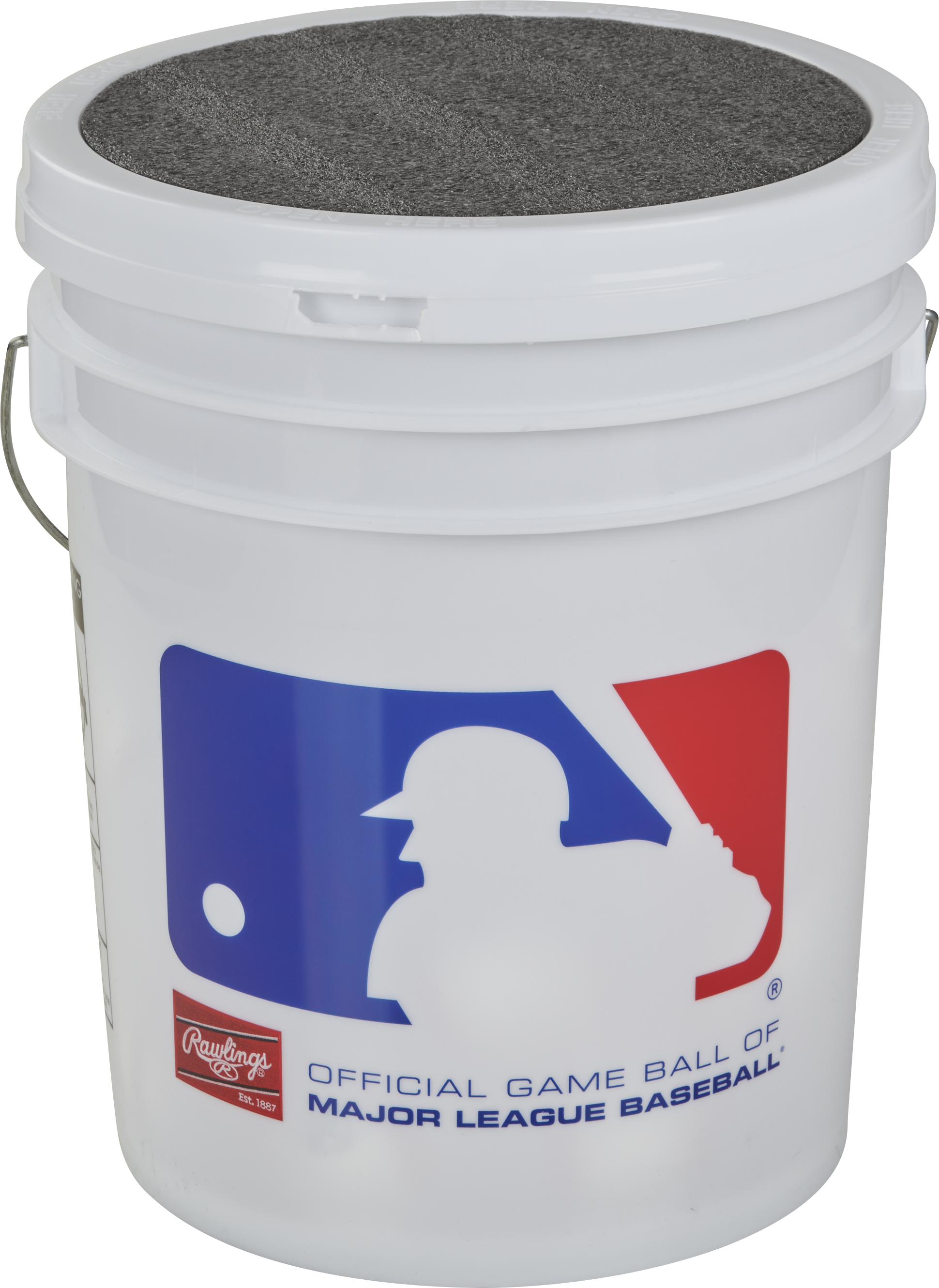 Rawlings Bucket of 24 Practice Youth/14U ROLB1X Official League Game Baseballs