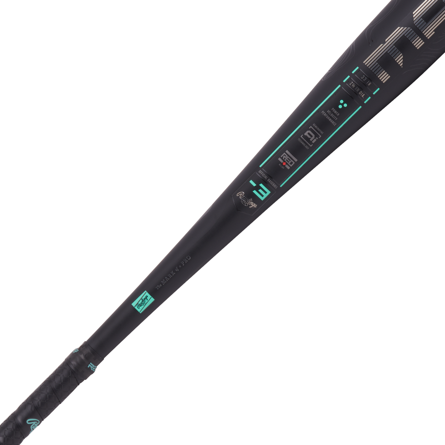 Rawlings Mach BBCOR -3 Baseball Bat