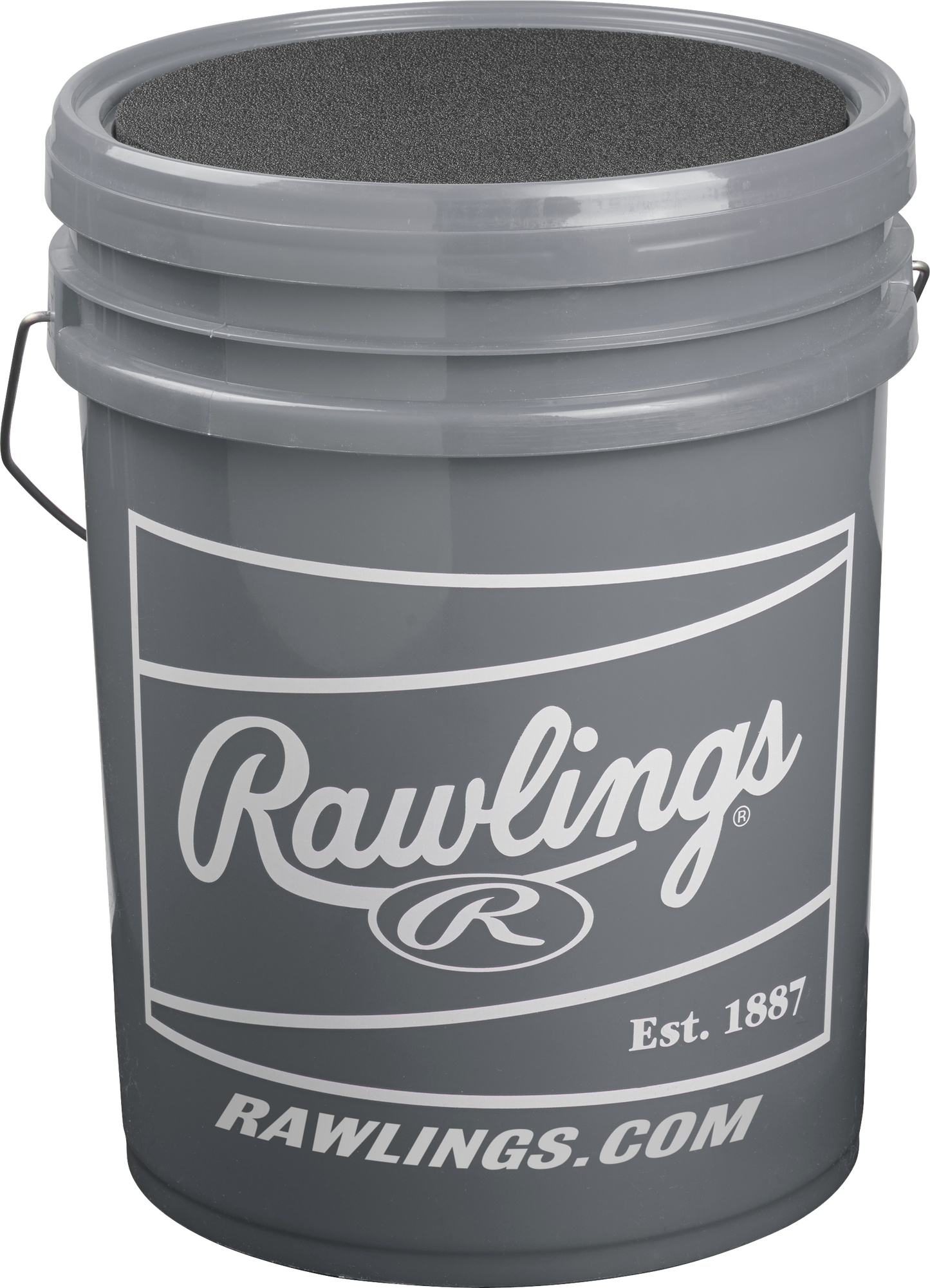 Rawlings 6 Gallon High School Raised Seam R100 Ball/bucket Combo