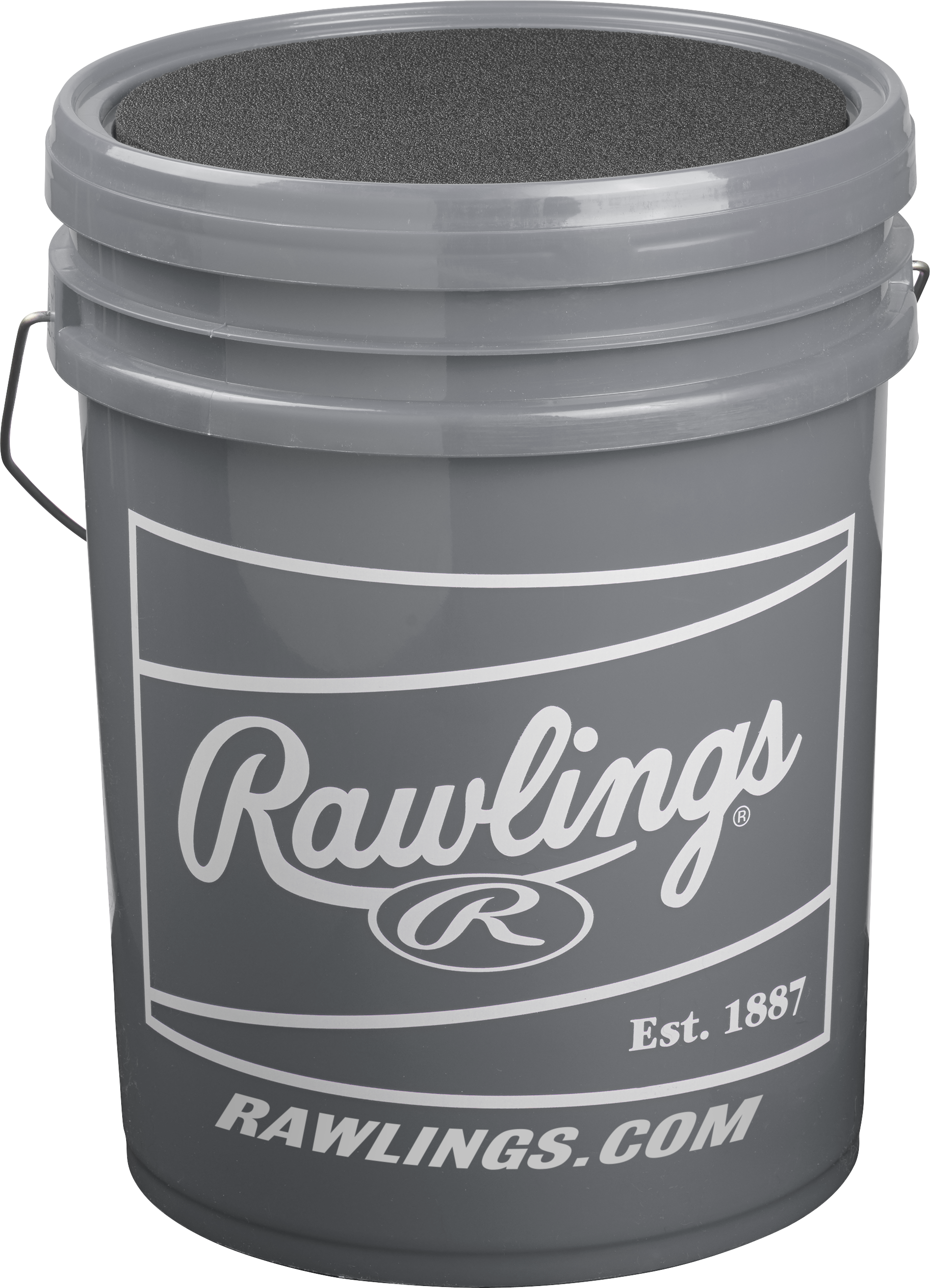 Rawlings 6 Gallon High School Raised Seam R100 Ball/bucket Combo