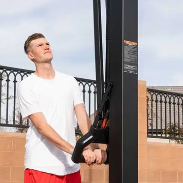 Lifetime Mammoth Bolt Down Basketball Hoop (54-Inch Tempered Glass)