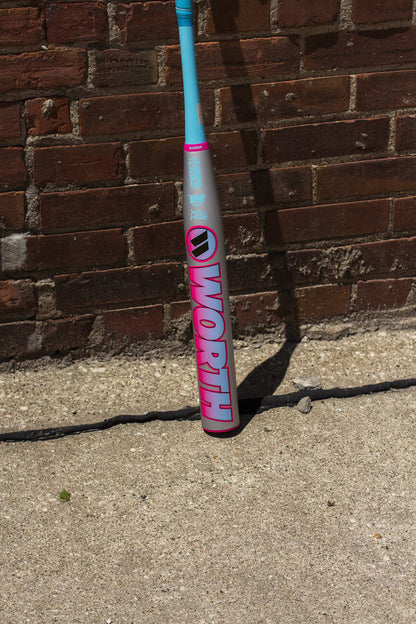 2026 Worth 2 Legit XL 2-Piece USSSA Slowpitch Softball Bat - WSU62LL