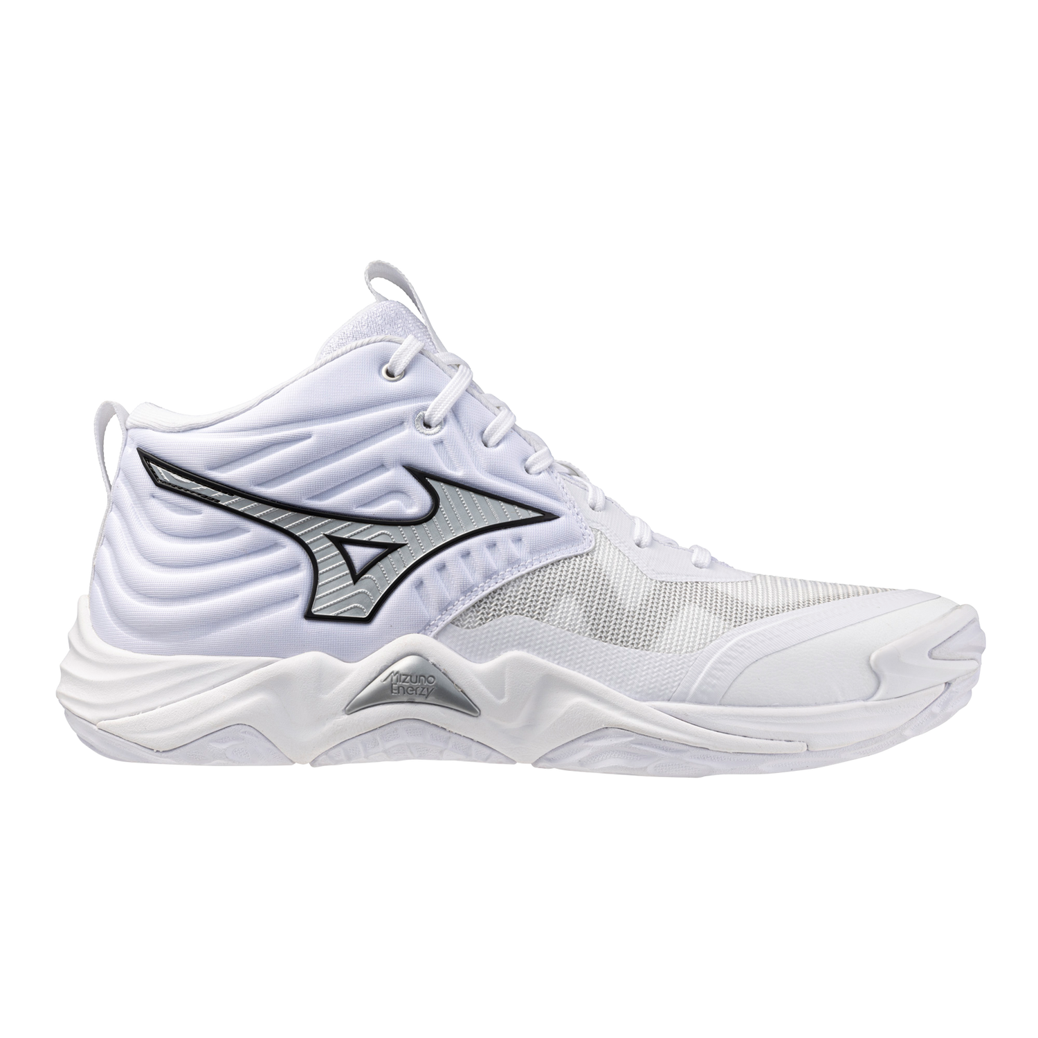 Mizuno Adult Wave Momentum 4 Elite Mid Volleyball Shoes