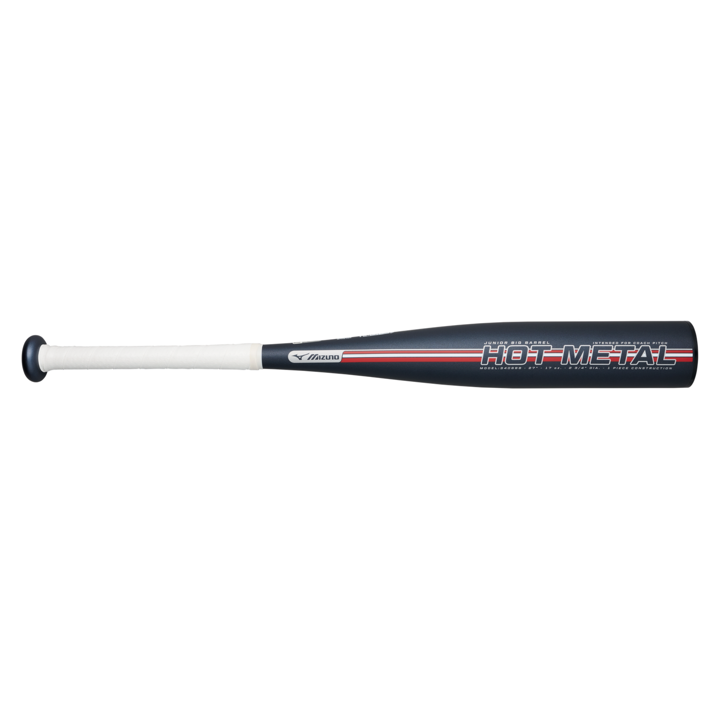 Mizuno B26-Hot Metal Coach Pitch -10 USSSA Baseball Bat