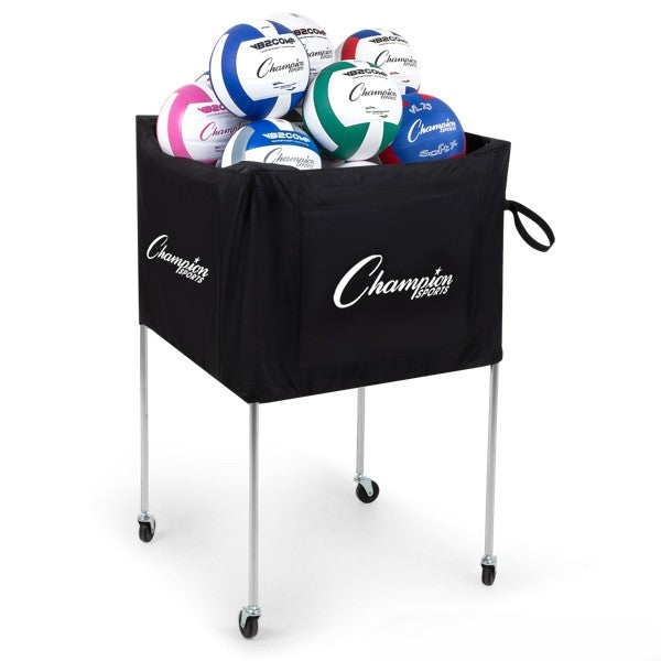 Champion Sports Collapsible Volleyball Cart