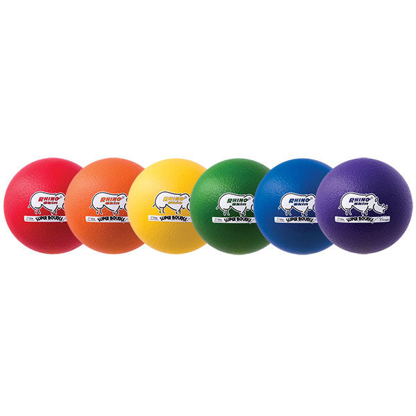 Champion Sports 7" Rhino Skin Super High Bounce Allround Ball Set